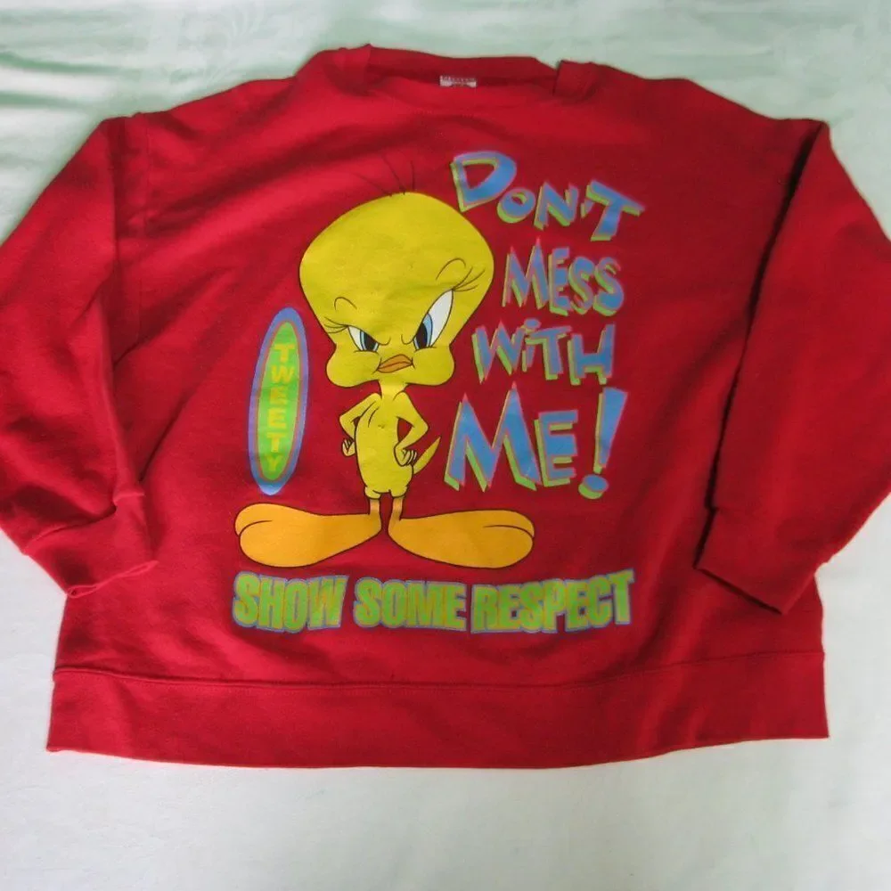 Vintage Tweety Don't Mess With Me Sweatshirt
